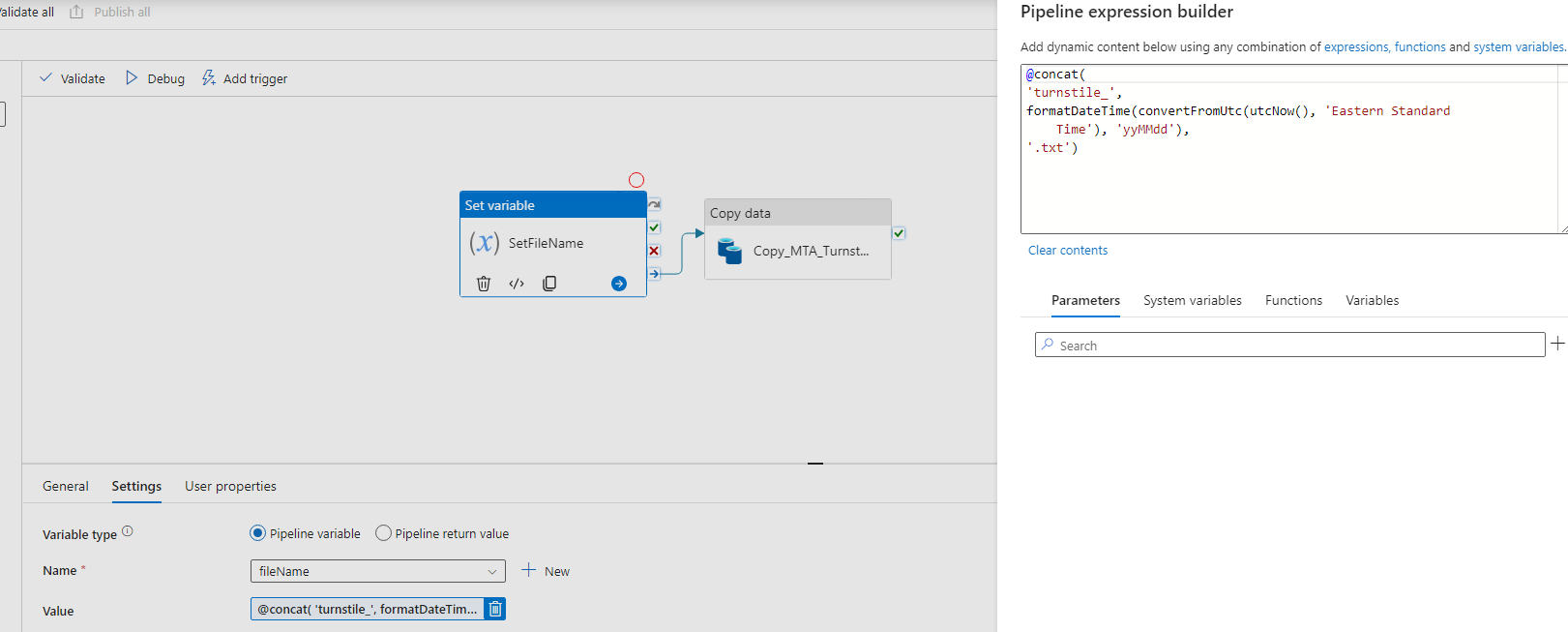 ozkary-data-engineering-azure-data-factory